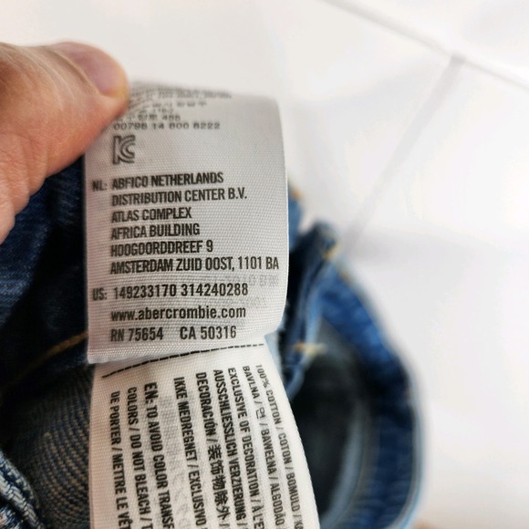 Abercrombie & Fitch Annie High Rise Floral Embroidered Shorts Womens 26/2 - Picture 6 of 7